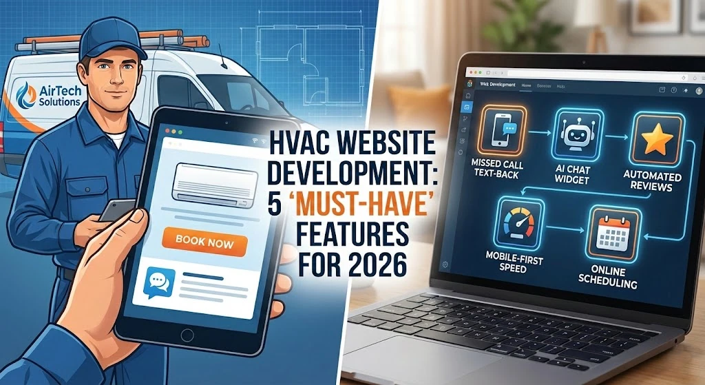 You are currently viewing HVAC Website Development: 5 “Must-Have” Features for 2026