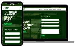 Cleaning Website Example