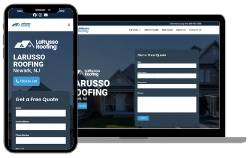 Roofing Website Example