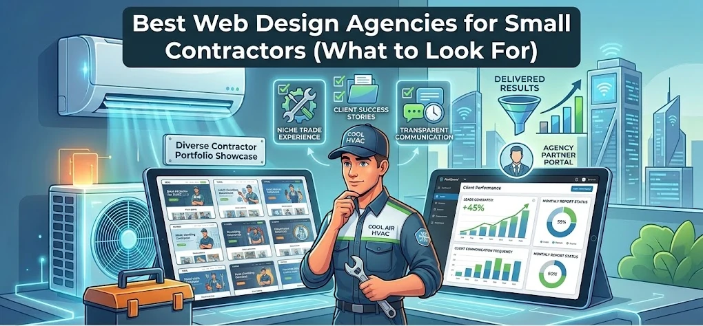 You are currently viewing Best Web Design Agencies for Small Contractors (What to Look For)